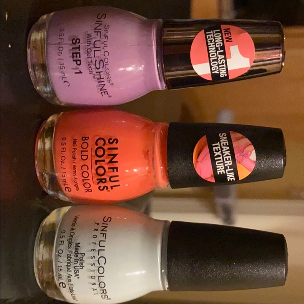 3 Piece Set Fingernail Polish